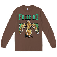 Chestnut freebird native american Long Sleeve Tee - AdoDesignShop