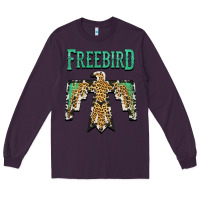 Plum freebird native american Long Sleeve Tee - AdoDesignShop