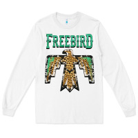 White freebird native american Long Sleeve Tee - AdoDesignShop
