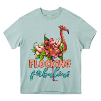 Arona flamingo flocking fabulous Heavy Core Tee - Artiststas