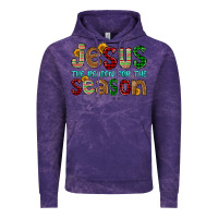 Cloud Purple jesus the reason for the season Vintage Hoodie - FaDigitalArtStudio