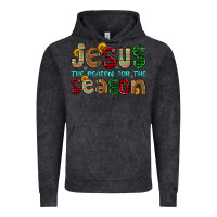 Vintage Black jesus the reason for the season Vintage Hoodie - FaDigitalArtStudio
