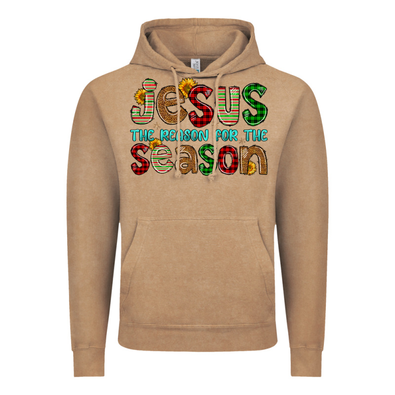 Jesus The Reason For The Season Vintage Hoodie by FaDigitalArtStudio | Teevron