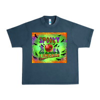 Midnight Navy spooky teacher Urban Heavy Tee - BundleAndBundleShop