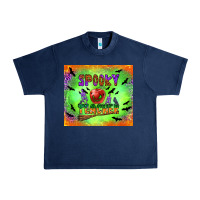 Navy spooky teacher Urban Heavy Tee - BundleAndBundleShop