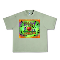 Oil Green spooky teacher Urban Heavy Tee - BundleAndBundleShop