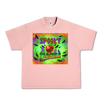 Salmon spooky teacher Urban Heavy Tee - BundleAndBundleShop