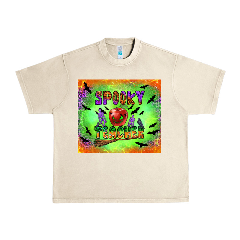 Spooky Teacher Urban Heavy Tee by BundleAndBundleShop | Teevron