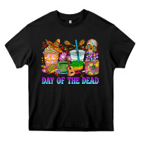 Black Day of the dead coffee cups Heavy Core Tee - RanaPortraitStore