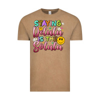 Vintage Coffee staying delulu is the solulu Vintage Tee - Artiststas