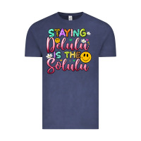 Vintage Denim staying delulu is the solulu Vintage Tee - Artiststas
