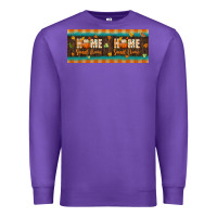 Purple home sweet home 15 oz mug Premium Sweatshirt - BundleAndBundleShop