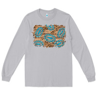 Moon Dust gemstone wood leopard background Long Sleeve Tee - AdoDesignShop