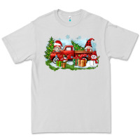 Dove Grey Christmas gnomes truck Premium Tee - Zillion Design Studio