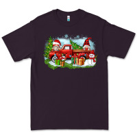 Plum Christmas gnomes truck Premium Tee - Zillion Design Studio