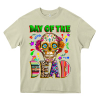 Mossy Day of the dead Heavy Core Tee - RanaPortraitStore