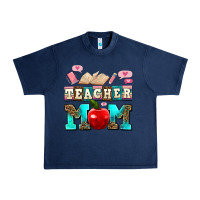 Navy teacher mom Urban Heavy Tee - AdoDesignShop