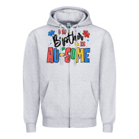 My Brother Is Ausome Autism Zipper Hoodie | Teevron