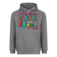 Storm Battery Life Of A lunch Lady Heavyweight Hoodie - BundleAndBundleShop