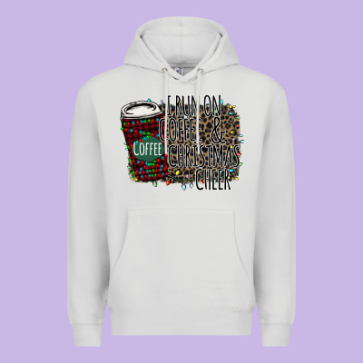 I Run On Coffee And Christmas Cheer Premium Hoodie Designed By Bettercallsaul