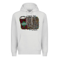 Dove Grey I Run on Coffee and Christmas Cheer Premium Hoodie - Bettercallsaul