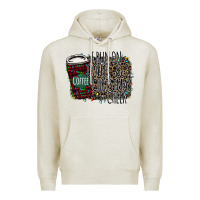 Oatmeal Heather I Run on Coffee and Christmas Cheer Premium Hoodie - Bettercallsaul