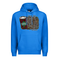 True Royal I Run on Coffee and Christmas Cheer Premium Hoodie - Bettercallsaul