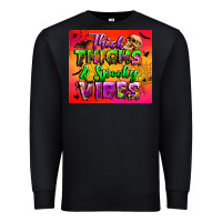 Black thick thighs and spooky vibes tumbler Premium Sweatshirt - BundleAndBundleShop