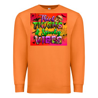 Carrot thick thighs and spooky vibes tumbler Premium Sweatshirt - BundleAndBundleShop
