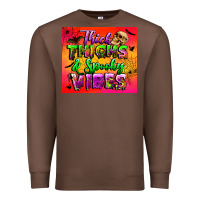 Chestnut thick thighs and spooky vibes tumbler Premium Sweatshirt - BundleAndBundleShop