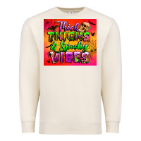 Sandshell thick thighs and spooky vibes tumbler Premium Sweatshirt - BundleAndBundleShop