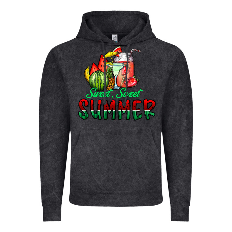 Sweet Sweet Summer Vintage Hoodie by CowhideDigitalArt | Teevron