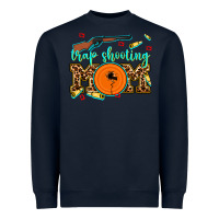 Navy trap shooting mom Heavyweight Sweatshirt - AdoDesignShop