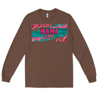 Chestnut pink roses mama of girls license plate Long Sleeve Tee - Artiststas