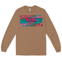 Toasted Coconut pink roses mama of girls license plate Long Sleeve Tee - Artiststas