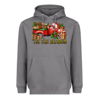 Storm Tis' The Season Christmas Truck Heavyweight Hoodie - BundleAndBundleShop
