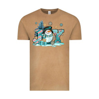 Vintage Camel cute coffeecup snowmanand joy Vintage Tee - AdoDesignShop