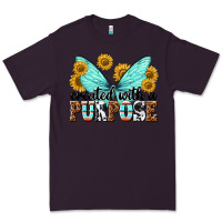 Plum created with a purpose Premium Tee - texasbilliewilder