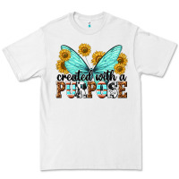 White created with a purpose Premium Tee - texasbilliewilder