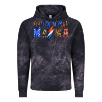 Cloud Black american mama thunderbolt Vintage Hoodie - HRA Design Shop