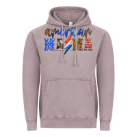 Vintage Zinc american mama thunderbolt Vintage Hoodie - HRA Design Shop