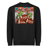 Black football leopard cactus Heavyweight Sweatshirt - JahusDesignShop