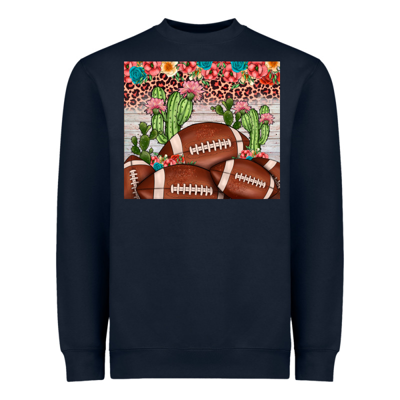 Football Leopard Cactus Heavyweight Sweatshirt by JahusDesignShop | Teevron