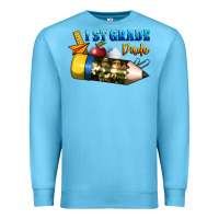 Ocean Blue 1 st grade dude Premium Sweatshirt - BundleAndBundleShop