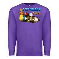 Purple 1 st grade dude Premium Sweatshirt - BundleAndBundleShop