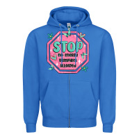 True Royal stop no energy vampires allowed Zipper Hoodie - MaliasSmallBusiness