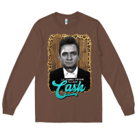 Chestnut johnny cash Long Sleeve Tee - AdoDesignShop