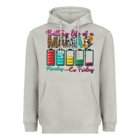 Moon Dust Battery Life Of A Mama Heavyweight Hoodie - BundleAndBundleShop