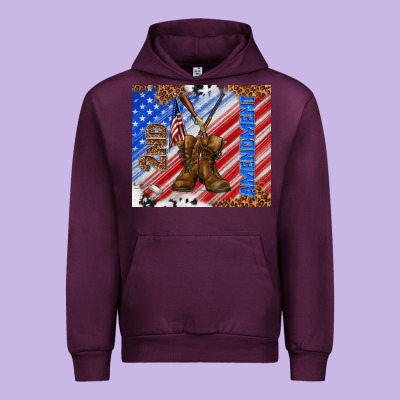 Second Amendment Urban Hoodie Designed By Tumblerdesignbyshophia
