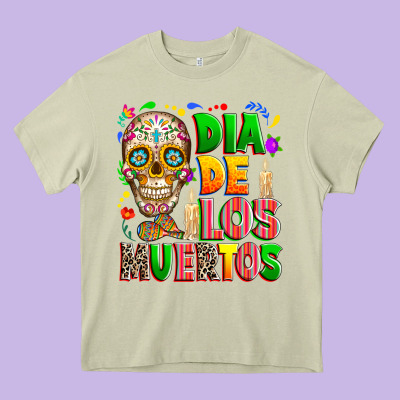 Heavy Core Tee Dia de los muertos